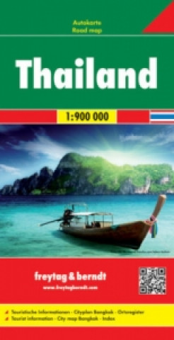 Nyomtatványok Automapa Thajsko 1:900 000 