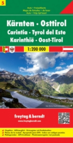 Nyomtatványok OE  5 Korutany Jižní Tyrolsko 1:200 T 