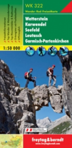 Materiale tipărite Wetterstein - Karwendel - Seefeld - Leutasch - Garmisch-Partenkirchen Hiking + Leisure Map 1:50 000 
