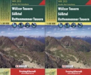 Nyomtatványok Wölzer Tauern-Sölktal-Rottenmanner Tauern (WK203) 