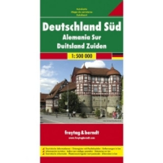 Книга AK 207 Německo jih 1:500 000 