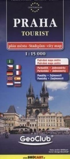 Tiskovina Praha / plán tourist         GC 1:15T SC 