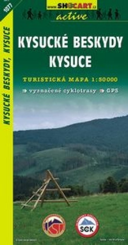 Книга SC1077 Kysucké Beskydy, Kysuce 1:50T 