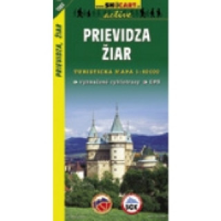 Książka SC1083 Prievidza, Žiar 1:50T 