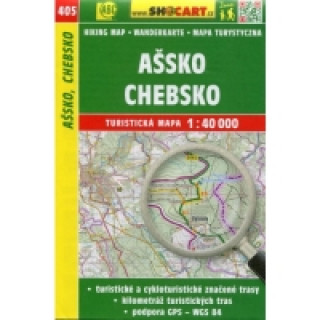 Könyv SC 405 Ašsko, Chebsko 1:40 000 