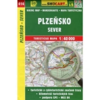 Tiskovina SC 414 Plzeňsko - sever 1:40 000 
