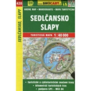 Nyomtatványok Sedlčansko, Slapy 1:40 000 