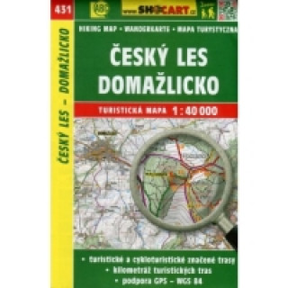 Materiale tipărite Český les, Domažlicko 1:40 000 