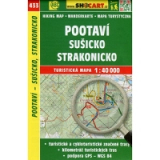 Materiale tipărite Pootaví, Sušicko, Strakonicko 1:40 000 
