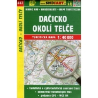 Nyomtatványok SC 447 Dačicko, okolí Telče 1:40 000 