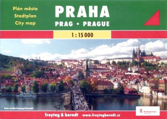 Kniha Praha / kapesní plán         GC 1:15T SC 