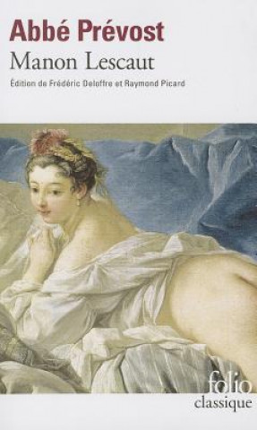 Kniha Manon Lescaut, französische Ausgabe Abbe Prevost
