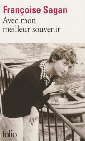 Книга AVEC MON MEILLEUR SOUVENIR Francoise Sagan