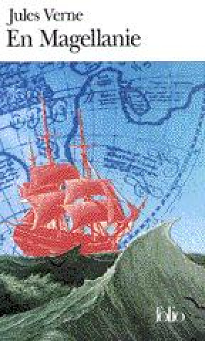 Carte EN MAGELLANIE Jules Verne
