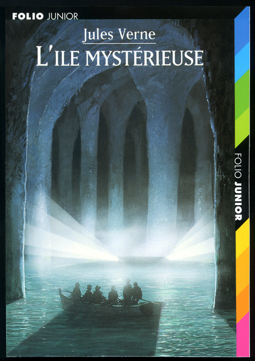 Carte L'ILE MYSTERIEUSE Jules Verne