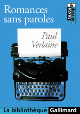 Könyv ROMANCES SANS PAROLES Paul Verlaine