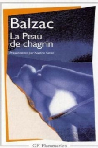 Carte La peau de chagrin. Der Talisman, französische Ausgabe Honoré De Balzac