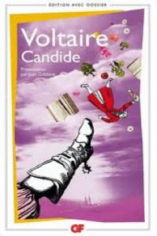 Carte Candide ou l' optimisme. Candide oder Der Optimismus, französische Ausgabe Voltaire