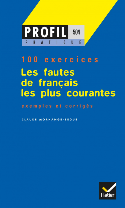 Kniha Profil formation Claude Morhange-Begue