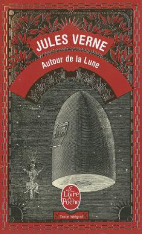 Carte AUTOUR DE LA LUNE Jules Verne