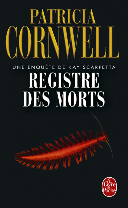 Carte REGISTRE DES MORTS Patricia Cornwell