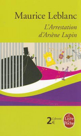 Carte ARRESTATION D'ARSENE LUPIN Maurice Leblanc