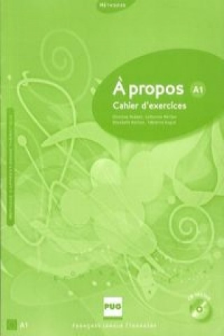Könyv A PROPOS A1 CAHIER D'EXERCICES + CD AUDIO Ch. Andant