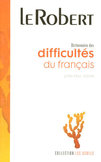 Carte UCS-DIFFICULTES DU FRANCAIS Jean-Paul Colin