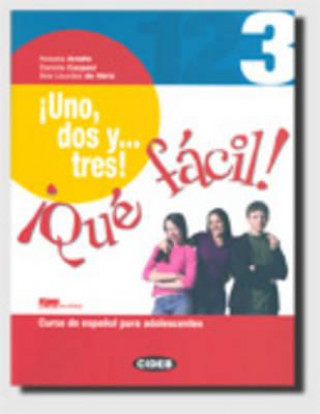 Książka UNO, DOS Y TRES 3 LIBRO DEL ALUMNO + CD-ROM R. Ariolfo