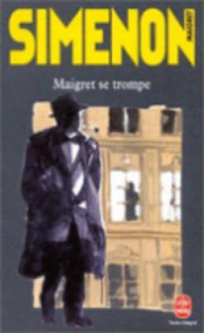 Carte MAIGRET SE TROMPE Georges Simenon