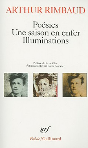 Carte Poesies/Une saison en enfer/Illuminations Arthur Rimbaud