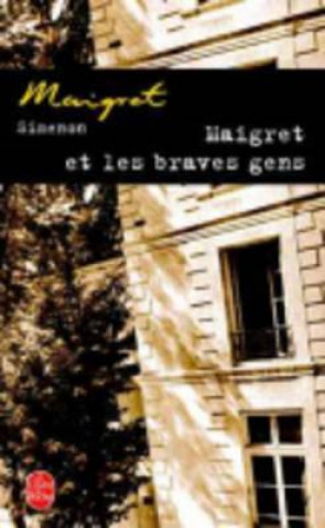Carte MAIGRET ET LES BRAVES GENS Georges Simenon