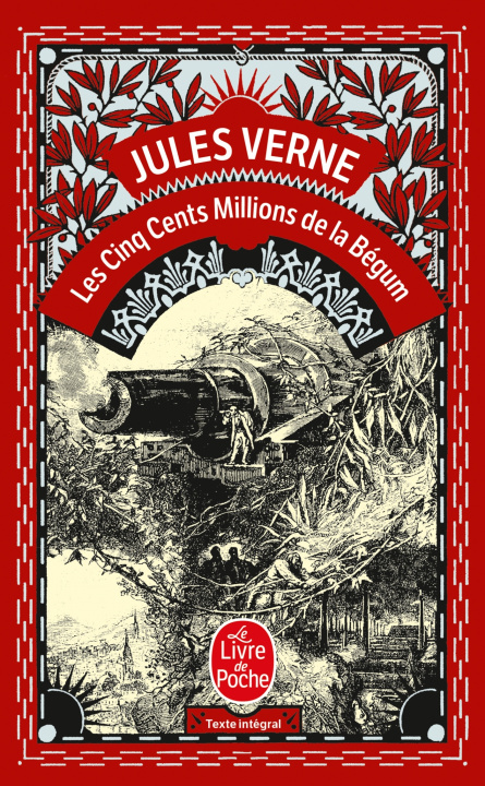 Carte LES CINQ CENT MILLIONS DE LA BÉGUM Jules Verne