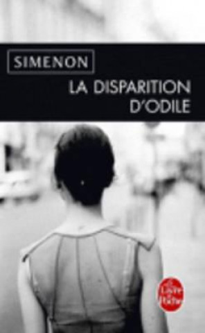 Könyv Disparition d'Odile Georges Simenon