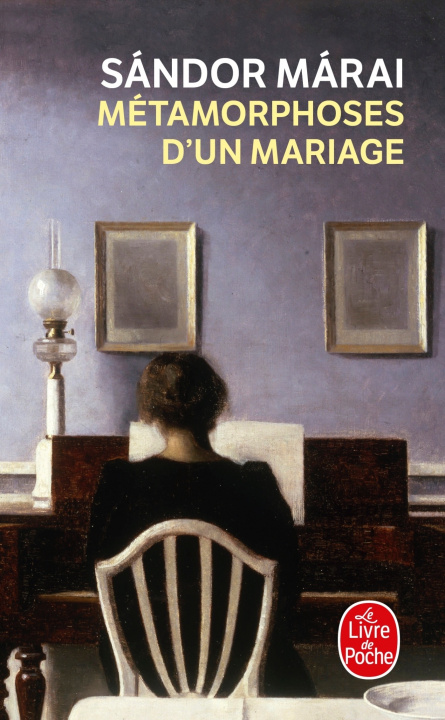 Kniha METAMORPHOSE D'UN MARIAGE Sándor Márai