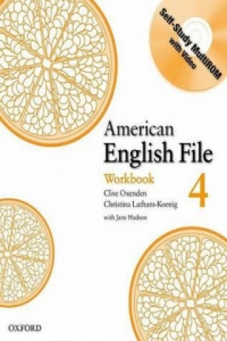 Carte American English File Level 4: Workbook with Multi-ROM Pack Jane Hudson