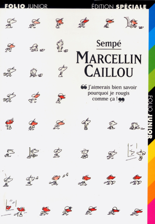 Könyv MARCELLIN CAILLOU Jean-Jacques Sempe