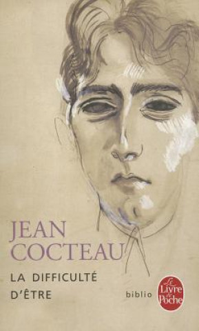 Carte DIFFICULTE D'ETRE Jean Cocteau