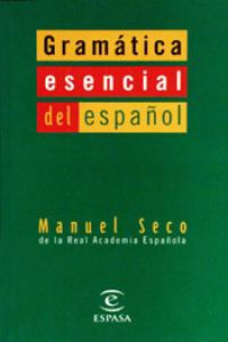 Kniha ESPASA GRAMATICA ESENCIAL M. Seco