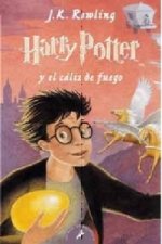 Kniha Harry Potter y el cáliz de fuego. Harry Potter und der Feuerkelch, spanische Ausgabe Joanne Kathleen Rowling