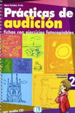 Carte PRACTICAS DE AUDICION 2 - Photocopiable + CD Sara Robles Avila