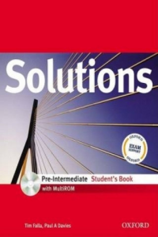Könyv Solutions: Pre-Intermediate: Student's Book with MultiROM Pack Tim Falla