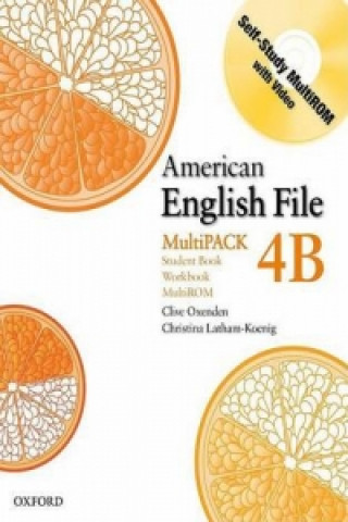 Carte American English File Level 4: Student Book/Workbook Multipack B Clive Oxenden
