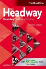 Könyv New Headway: Elementary A1 - A2: Workbook + iChecker without Key Liz Soars
