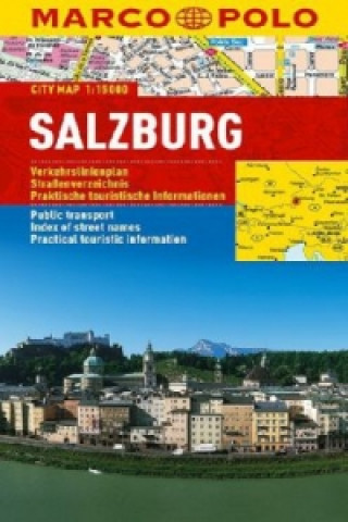 Kniha Marco Polo Citymap Salzburg neuvedený autor