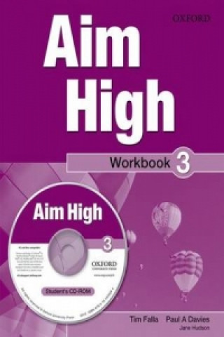 Kniha Aim High Level 3 Workbook & CD-ROM Jane Hudson