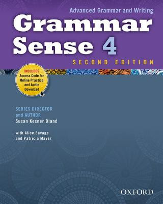 Könyv Grammar Sense: 4: Student Book with Online Practice Access Code Card Susan Kesner