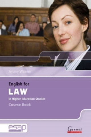 Carte English for Law Course Book + Audio CDs Jeremy Walenn