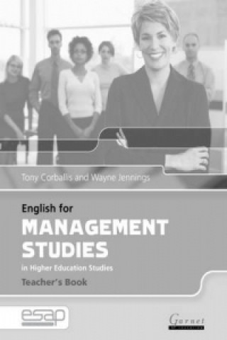 Könyv English for Management Studies Teacher's Book Tony Corballis