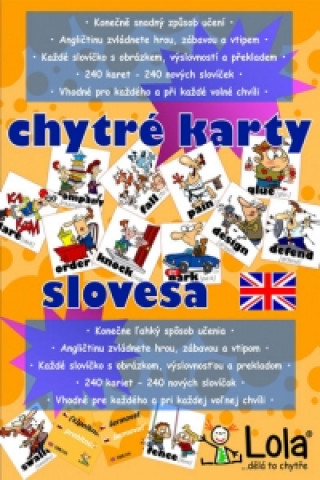 Book Chytré karty - Angličtina slovesa 